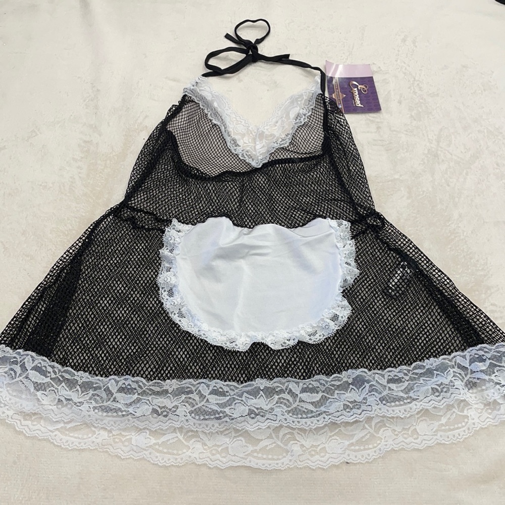 Exposed Women's Maid Outfit